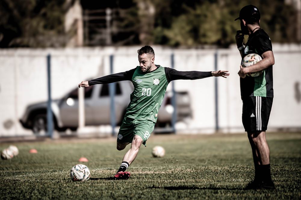 Finalização em treino do CRA