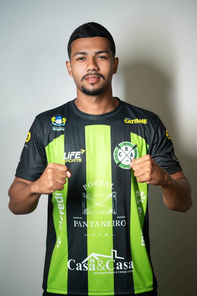 Retrato de jogador do CRA no media day